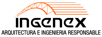 Logo Ingenex estructuras metálicas y construcción en acero en bogota colombia